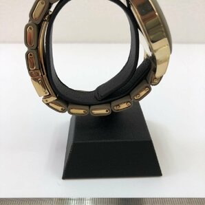 【稼働】MARC JACOBS マークジェイコブス 時計 クォーツ MBM8538 ゴールドカラー×トープ系 ラバーベルト 箱付きの画像3