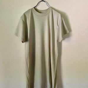 未使用 デッドストック 米軍 MOISTURE WICKING Tシャツ 3枚セット サンドTシャツ 吸汗 速乾 アウトドア MADE IN USA製 実物の画像2