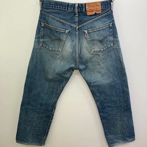 ◆オススメ◆Levi''s 502 BIG E 裏刻印J22 赤耳　TALON ZIP仕様　サイズW32L34