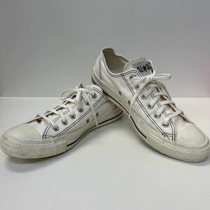 ◆オススメ◆CONVERSE コンバース オールスターステッチング OX ホワイト　25.0 定価6500円＋税