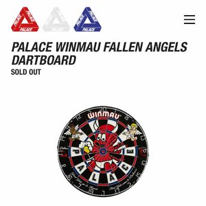 palace skatebord x winmau 超希少 ダーツボード　新品