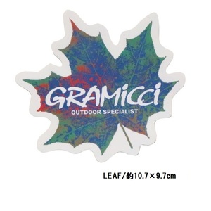 GRAMICCI ステッカー 新品 防水素材 GAC-006 LEAF