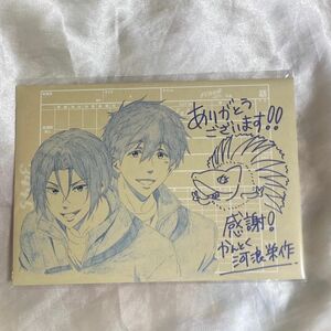 劇場版Free!FS Blu-ray 京アニショップ 特典 メイキングカード