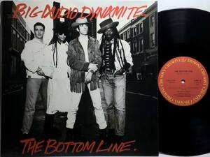 【日12】 BIG AUDIO DYNAMITE / THE BOTTOM LINE / 1986 日本盤 12インチシングルレコード EP 45 THE CLASH MICK JONES