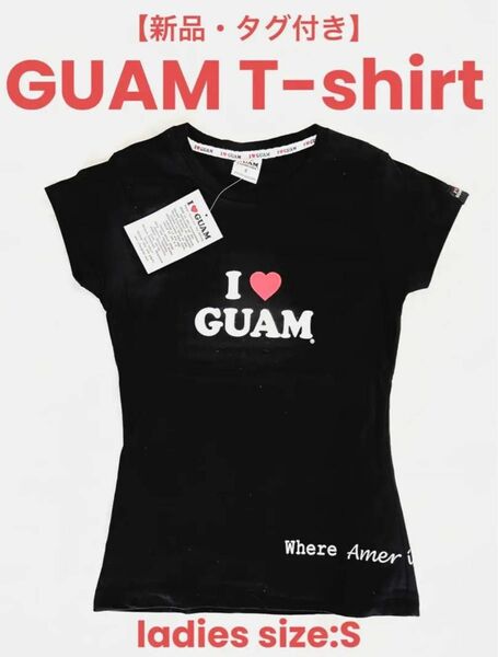 【新品タグ付き】グアムお土産　IGUAM グアムTシャツ 