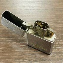 ♯4374★Zippo アメリカ産 シルバーカラー 着火未確認 ジッポ― 記念品 コレクション コレクター レトロ 収集家★現状保管品_画像8