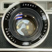 ♯4571★YASHICA ELECTRO35 ヤシカ エレクトロ35 コンパクトカメラ ケース付き Japan f=45mm 1:1,7 YASHINON-DX 動作未確認★現状保管品_画像4