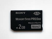 送料無料　SONY ソニー　MemoryStick Pro DUO MARK2　2GB　メモリースティック PRO DUO_画像1