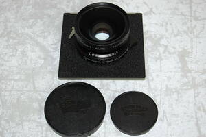  mold have * Junk Schneider-Kreuznach SUPER-SYMMAR 110mm F5.6 XL-105° large size camera lens Schneider COPAL NO.1 shutter 