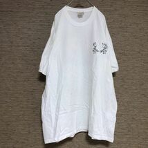 Lee　USA製 半袖Tシャツ 手話　デカプリント　リー　ワンポイント　アメリカ製42　古着　入手困難　激レア 希少 人気 ハンドサイン　白_画像5