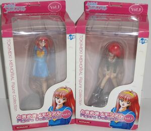  Tokimeki Memorial figure collection wistaria cape poetry woven morning day ...2 kind set 