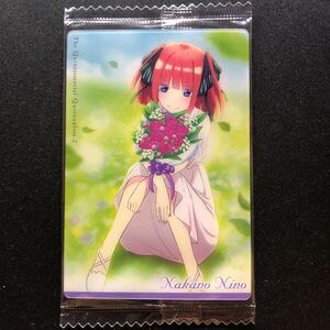 五等分の花嫁 ウェハース3 二乃 キャラクターカード 02