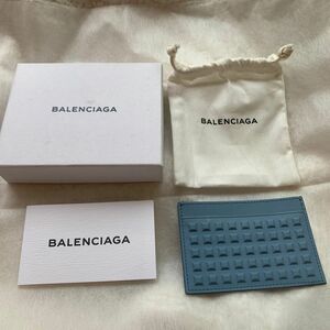 未使用 BALENCIAGA カードケース 定価35,200円 税込 バレンシアガ ミニ財布 