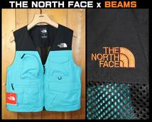 送料無料 即決【未使用】THE NORTH FACE x BEAMS ★ OUTDOOR UTILITY VEST (M) ★ ノースフェイス ビームス 別注 ベスト NP21801B_画像1