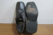 VISARUNO ビサルノ ヴィサルノ 紳士靴 ビジネスシューズ こげ茶 サイズ39(24.5㎝位) イタリア製 O2305C_画像2