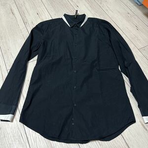 Black Barrett ブラックバレット　レイヤードシャツ　ブラック　サイズ3