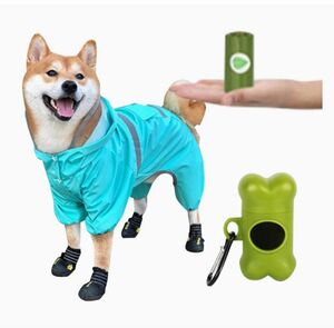 犬 レインコート カッパ ペット用品 人気 着脱簡単 完全防水 小型犬 中型犬