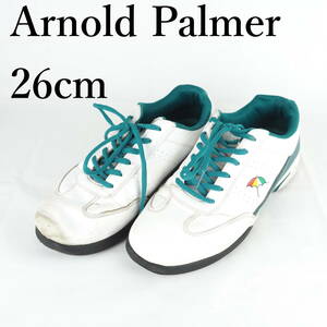 LK8704*Arnold Palmer*アーノルドパーマー*メンズスニーカー*26cm*白