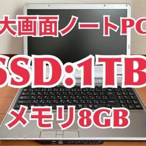 NEC VD-F Windows10 PC SSD:1TB メモリー:8GB