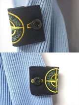 ◆ STONE ISLAND / ストーンアイランド ニット ワッペンロゴ ブルー系 水色 サイズ：S 136568_画像5