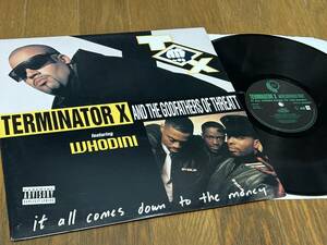 ★即決落札★TERMINATOR X「IT ALL COMES DOWN TO THE MONEY」R&B/ソウル/Funk/Disco/Club/Dance/House/Rap/Hip Hop/1994年/US盤/全6曲収録