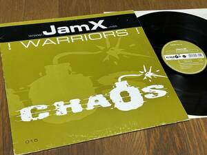 ★即決落札★JamX「Warriors」R&B/ソウル/Funk/Disco/Club/Dance/House/Rap/Hip Hop/トランス/１９９０年リリース/ー盤/全２曲収録