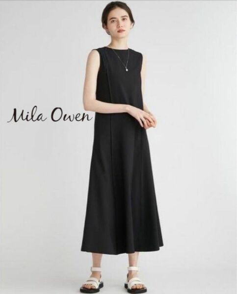 新品未使用タグ付き♪完売品☆MilaOwen チューブトップ付背中あきワンピース