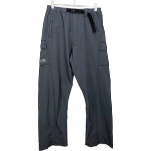 THE NORTH FACE ザノースフェイス　メンズ　グレー　ロゴプリント　ナイロンパンツ　ボトムス　L表記