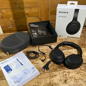 101 SONY ソニー whー1000xm4 ワイヤレス ワイヤレスヘッドホン Bluetooth ブラック 20230526