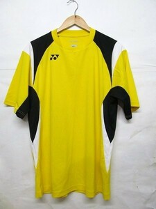 YONEX ヨネックス ベリークール Tシャツ 黄 b16900