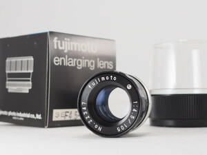 ★極上美品★ FUJIMOTO 105mm F4.5 ★元箱つき #T532