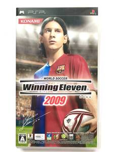 PSP ☆ ワールドサッカー:ウイニングイレブン2009*取扱説明書付き:VP050-J1*WORLD SOCCER:ゲームソフト ◎ KONAMI