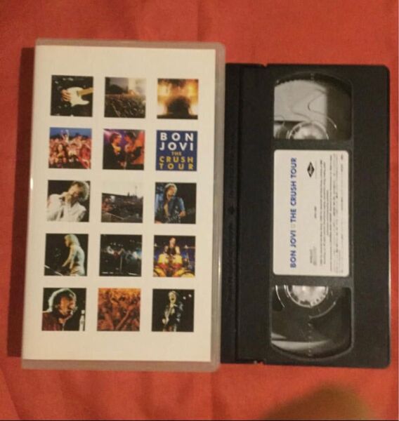 BON JOVI THE CRUSH TOUR ビデオ VHS