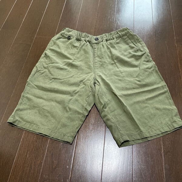 gu×soph ハーフパンツ カーキ 140cm