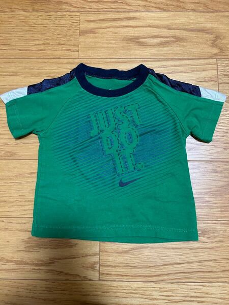 NIKE Tシャツ 12Mサイズ グリーン 翌日発送