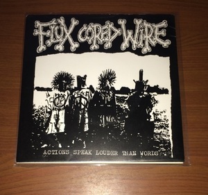 Flux Cored Wire Actions Speak Louder Than Words 7インチ