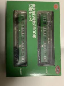  unused goods railroad collection Tokyo express electro- iron ( Tokyu electro- iron ) limited sale goods 3600 series 2 both set 