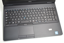 ノートパソコン DELL Latitude 5580 Core i3 7100U メモリ8G 新品SSD256G Webカメラ Wi-Fi Bluetooth USBType-C Windows10 中古_画像4