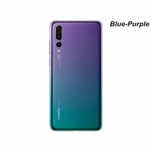 【HUAWEI ファーウェイ】 P20 Pro (HW-01K) バックパネル バックプレート バッテリーカバー ハウジング 修理交換用 部品 モルフォオーロラ_画像1