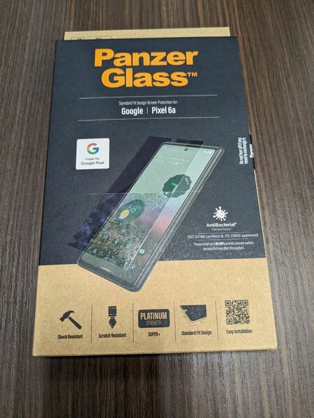 PanzerGlass googlePixel6a 液晶保護フィルム ガラスフィルム 強化ガラス
