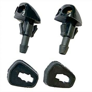 [ large price decline ](es net ) interchangeable goods JB23 series Jimny Spacia Wagon R oriented window washer nozzle 2 piece set black front 