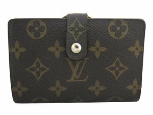 ルイ ヴィトン LOUIS VUITTON 二つ折り財布 モノグラム ポルトフォイユ ヴィエノワ モノグラムキャンバス ブラウン e53721a