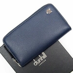  Dunhill Dunhill key case leather navy t18778g