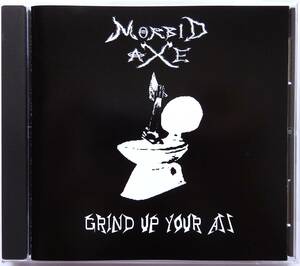 【盛岡デスメタリックグラインドコア/貴重盤/全国無料発送】 MORBID AXE / Grind Up Your Ass