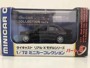 メルセデスベンツ 2代目 Cクラス W203 C180 C200 C240 C320 2000年式~ 1/72 約6.3㎝ REAL-X ミニカー 送料￥220