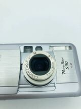 Canon PowerShot S30 PC1018 キャノン デジタルカメラ バッテリー 充電器 中古品 電源確認_画像7