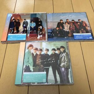 【新品未開封】3形態セット　なにわ男子　Special Kiss CD / Blu-ray