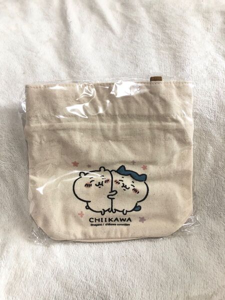 【新品】ちいかわ 台湾限定 ハチワレ 巾着袋