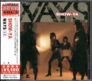 【中古CD】SHOW-YA/WAYS +1/2021年盤