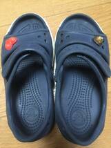 クロックス　サンダル　2足セット　C10 C8 クロックス crocs 17.5 15.5 子供　サンダル　キッズ　サンダル　クロックス　中古_画像3